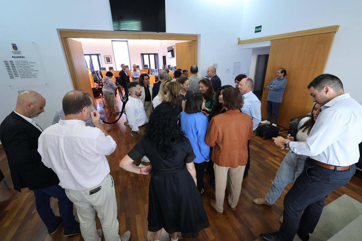 Imágenes del Debate sobre el estado del municipio de Ibiza