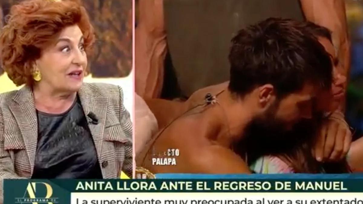 Elena Zapico comentando Supervivientes