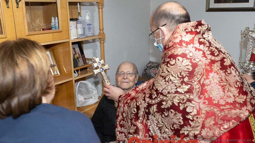 Cruz de impedidos en las Fiestas de Caravaca