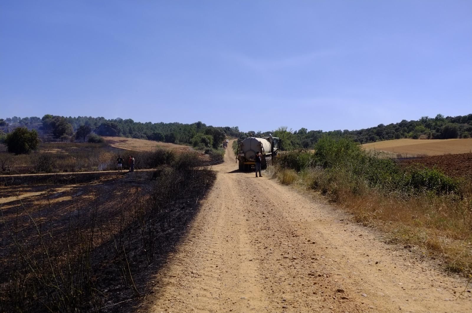 GALERÍA | El incendio forestal de Manganeses de la Polvorosa en imágenes