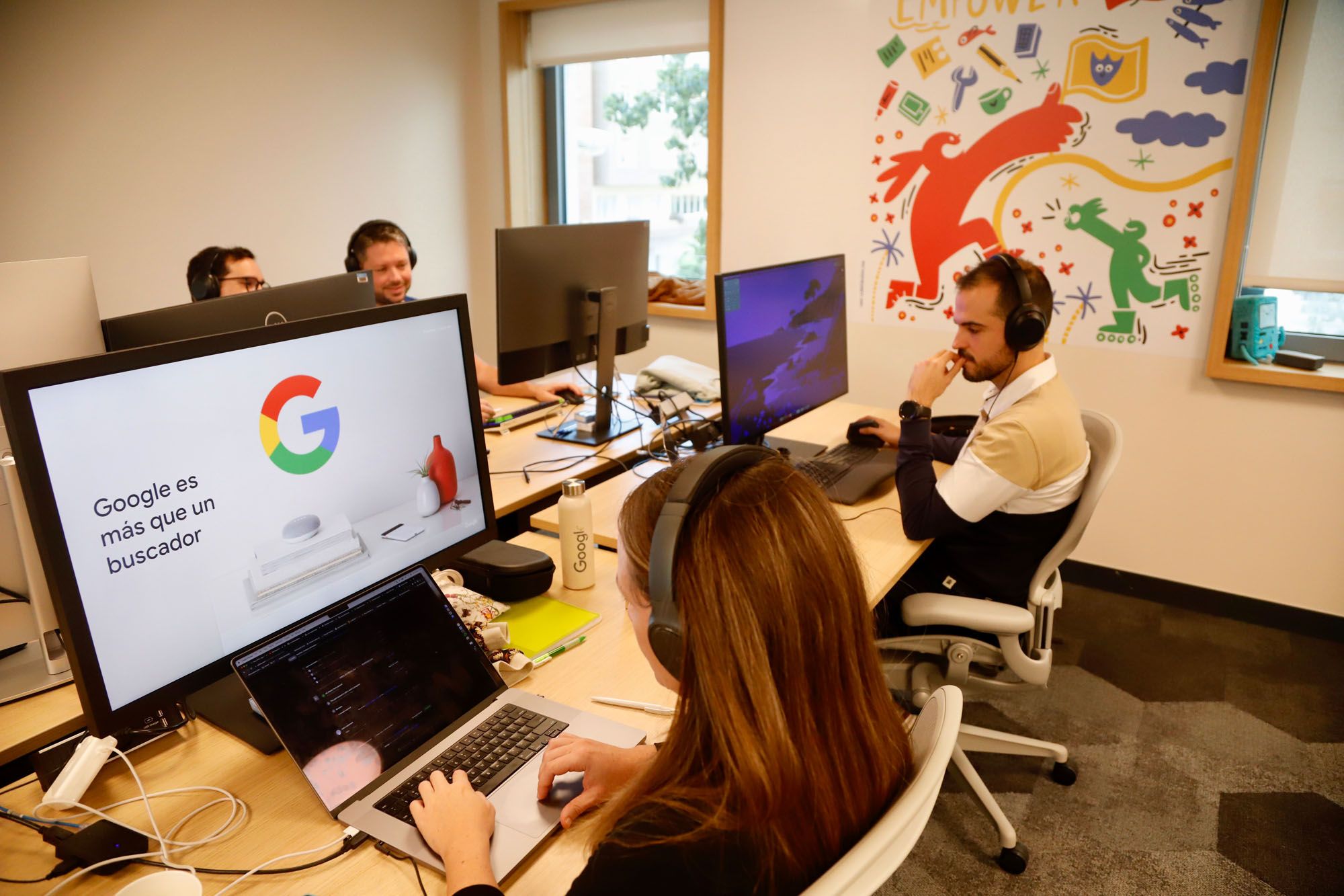 La inauguración del Centro de Ciberseguridad de Google en Málaga, en imágenes