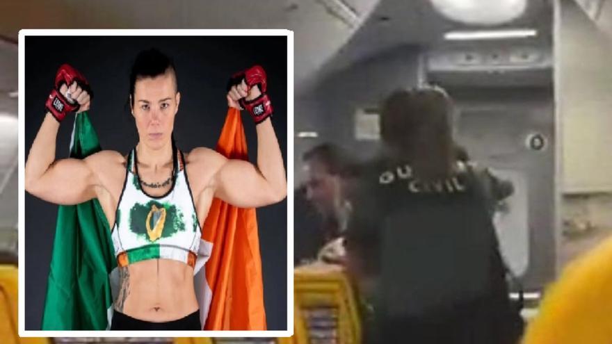 Detenida una luchadora de MMA irlandesa por altercados en un vuelo a Gran Canaria