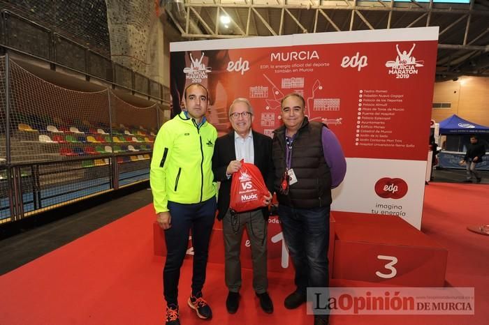 Entrega de dorsales de la Maratón de Murcia