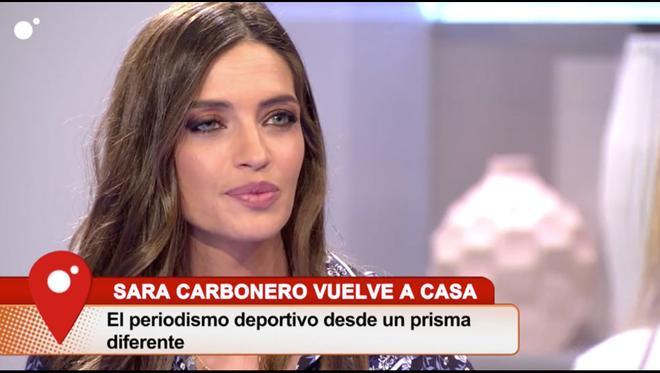 La vuelta de Sara Carbonero al trabajo