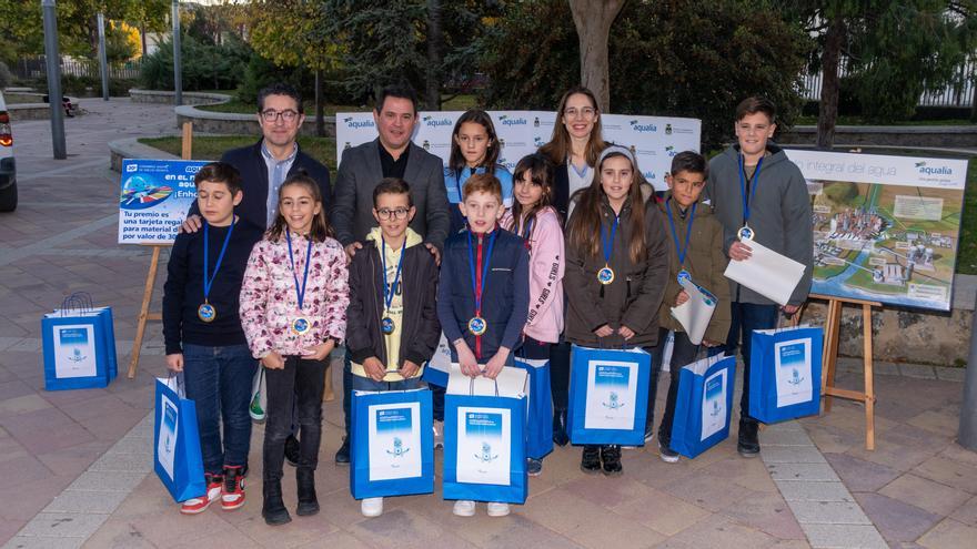 Aqualia entrega los premios del Concurso Digital Infantil en Caravaca