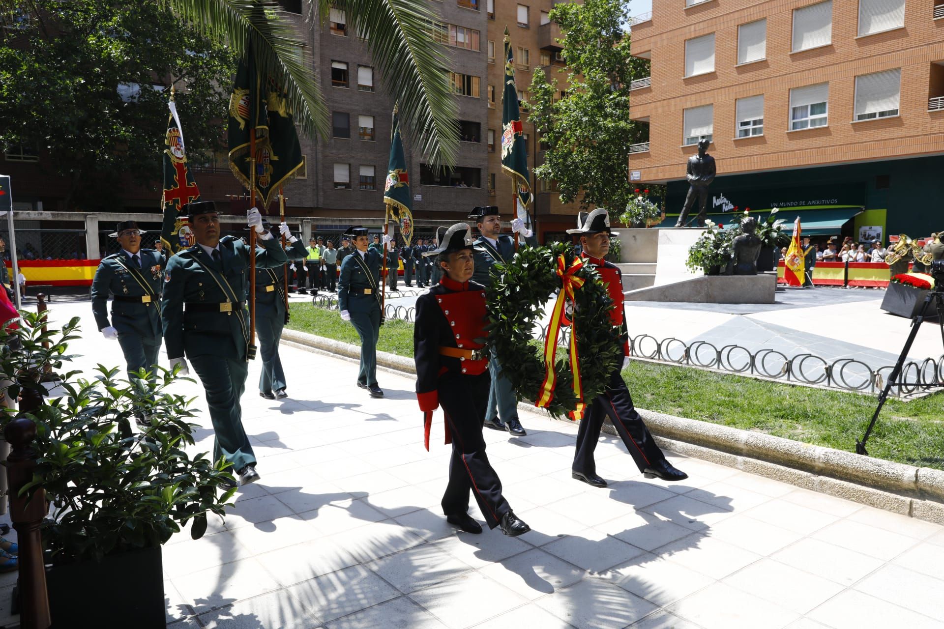 La Guardia Civil celebra su 179º aniversario en Zaragoza