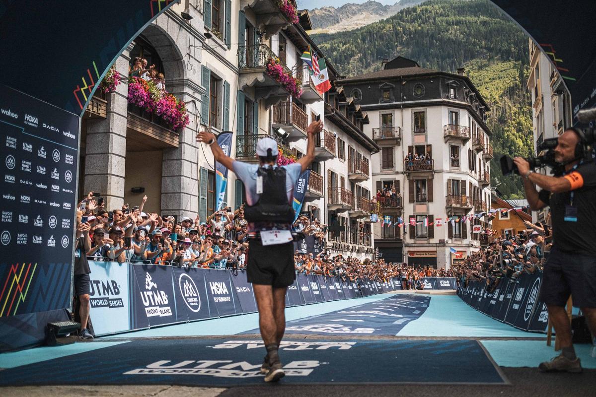 Kilian Jornet ganó su última UTMB en el año 2022
