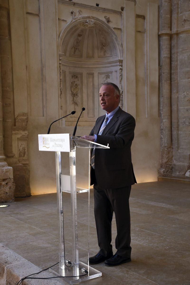 Inauguración de la iglesia del Monasterio de Piedra