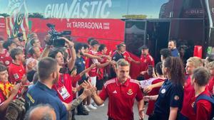 Recibimiento al Nàstic