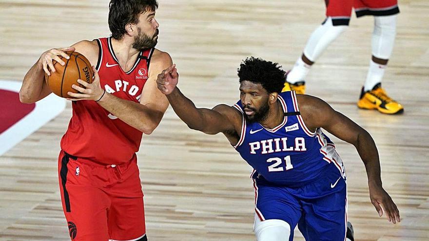 Els Raptors de Gasol jugaran contra els Nets al «play-off»