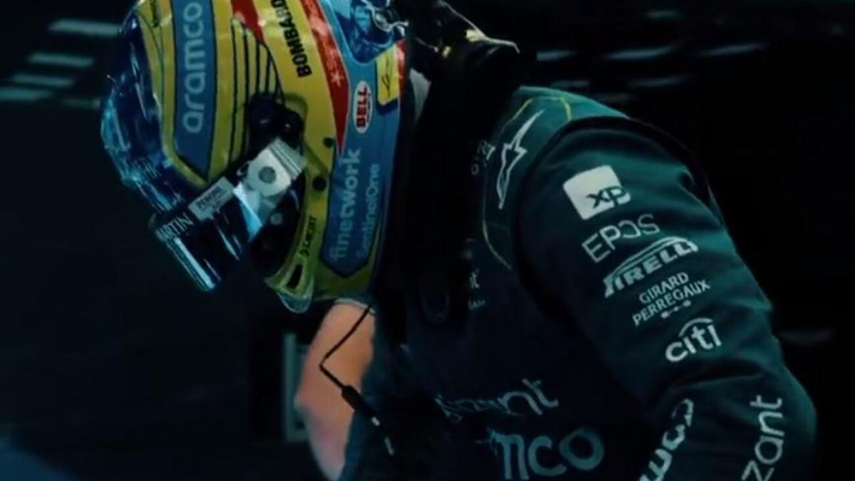 Fernando Alonso se sube al Aston Martin