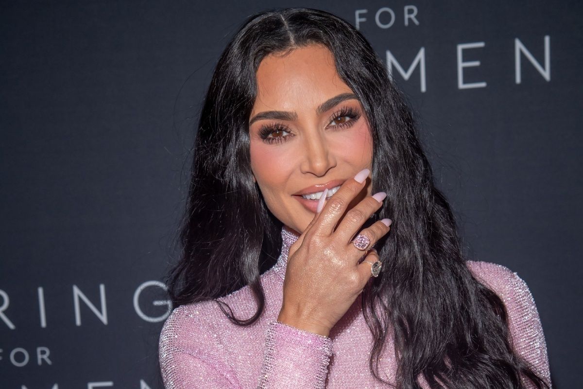 Kim Kardashian en la fiesta de la fundación Kering