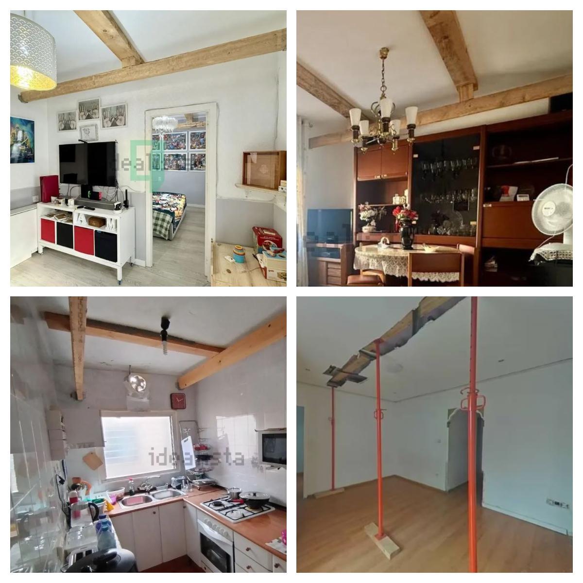 Anuncios de pisos en venta apuntalados de la Illa Canigó de Badalona