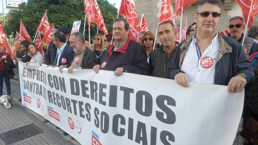 Manifestación en A Coruña.
