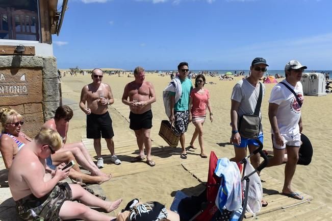 Jueves Santo en la Playa de Maspalomas