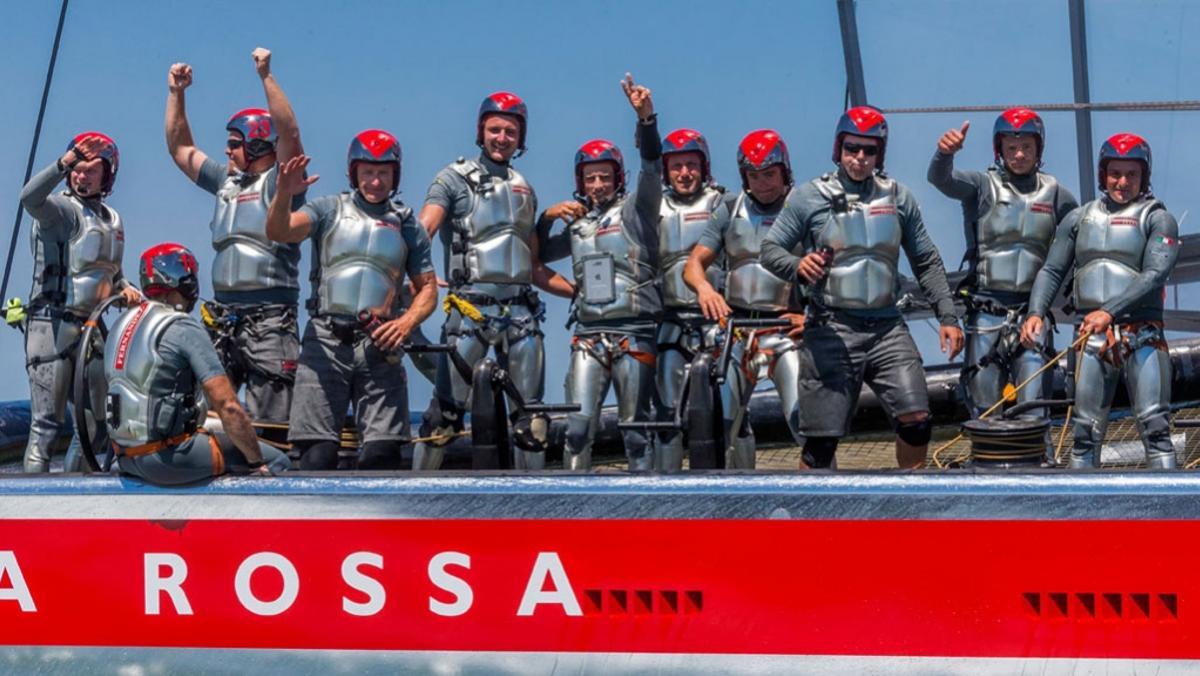 La tripulación del Luna Rossa, el tapado de esta edición.