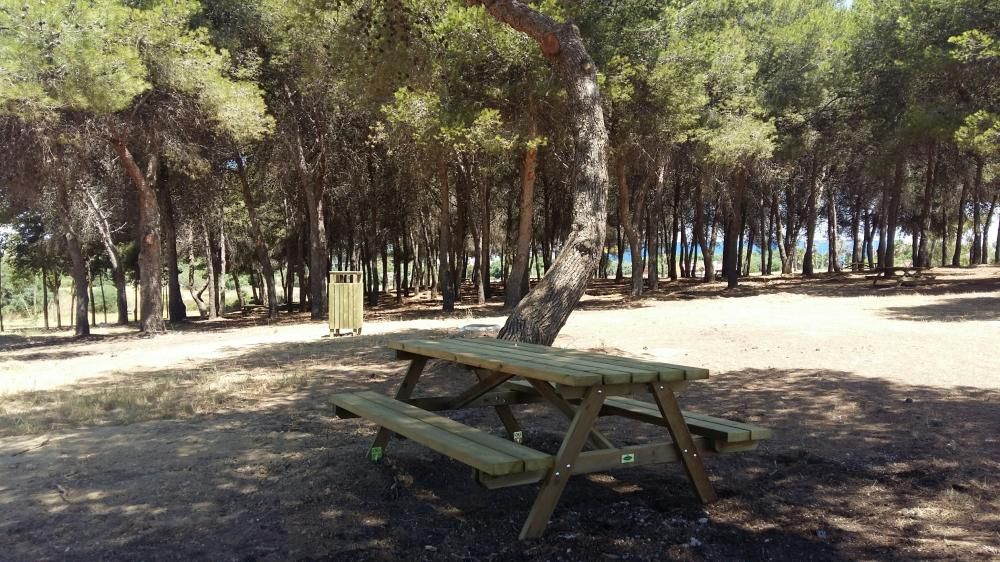 Inauguración del parque del Campamento Benítez.