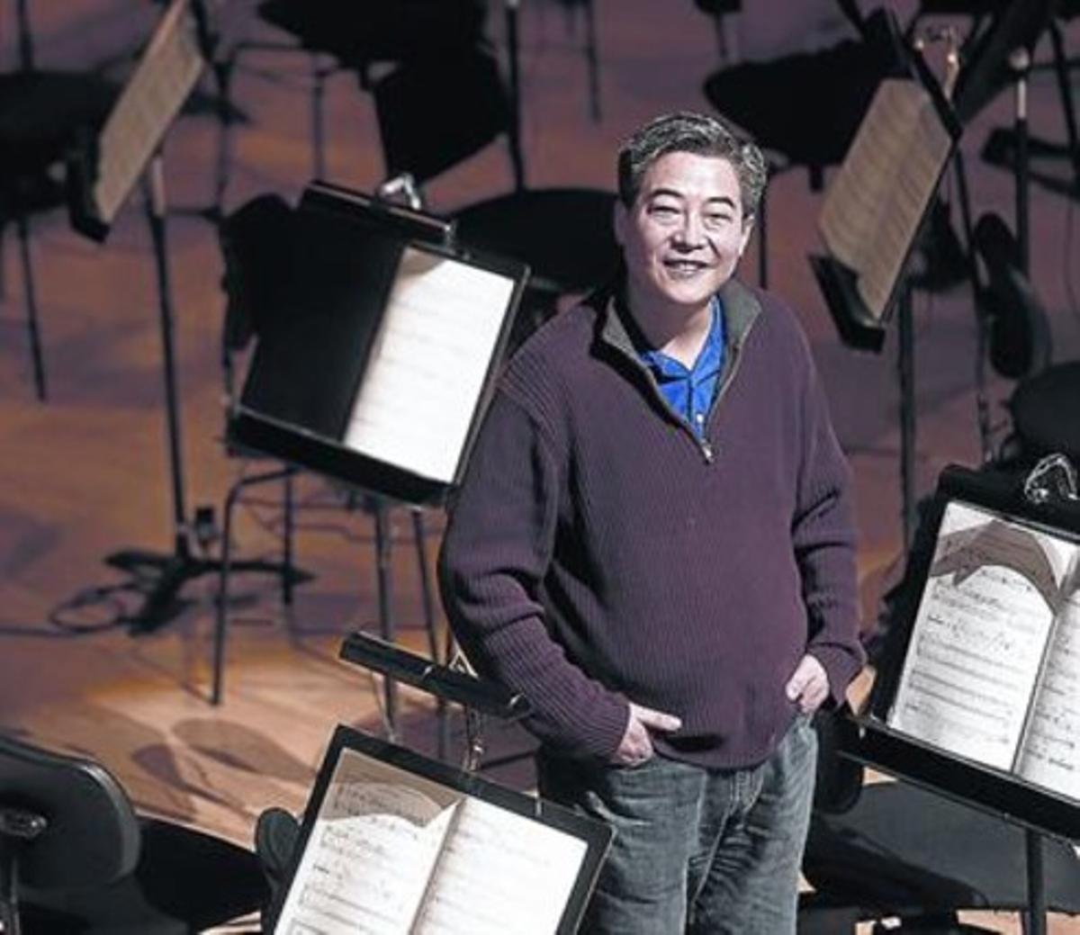 El director Shih-Hung Young, ahir, a l’Auditori, El director Shih-Hung Young, ahir, a l’Auditori,