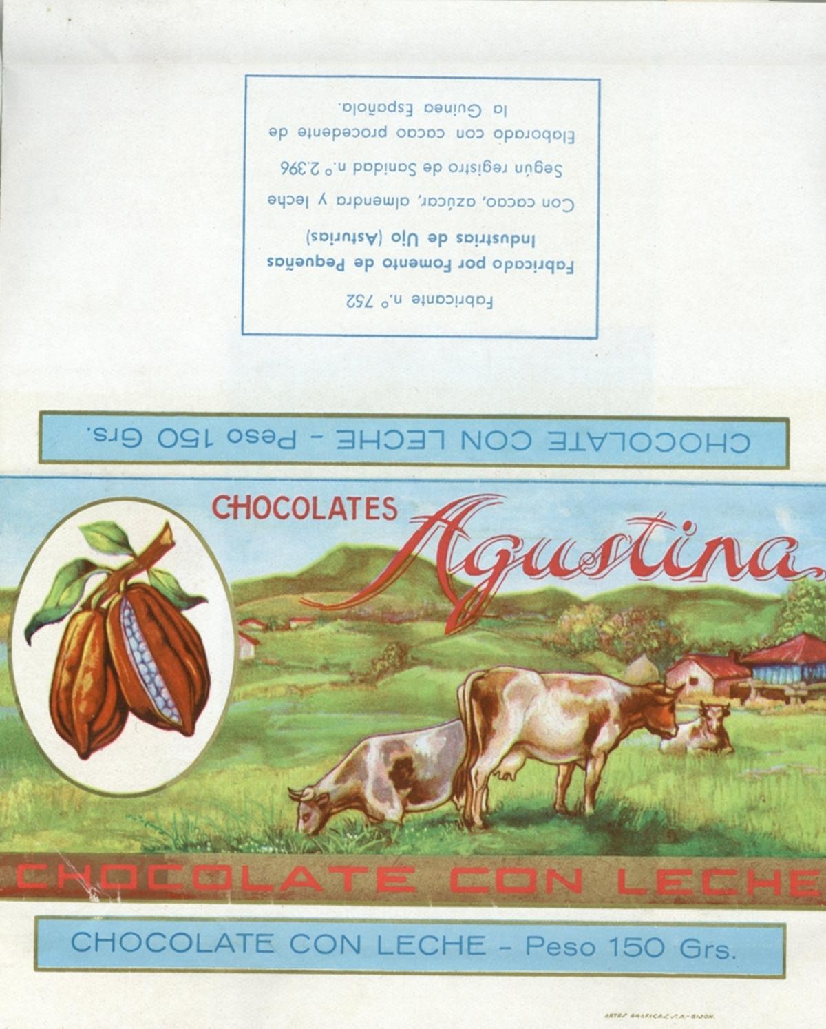 Un recorrido histórico por tabletas de chocolate y carteles gracias a una donación al Pueblo de Asturias (en imágenes)