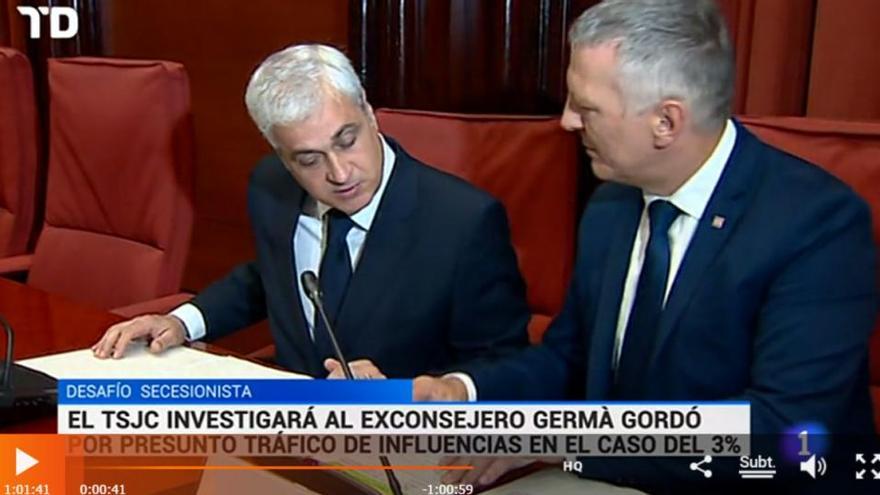 La investigación a Gordó por el 3%, ¿desafío secesionista?