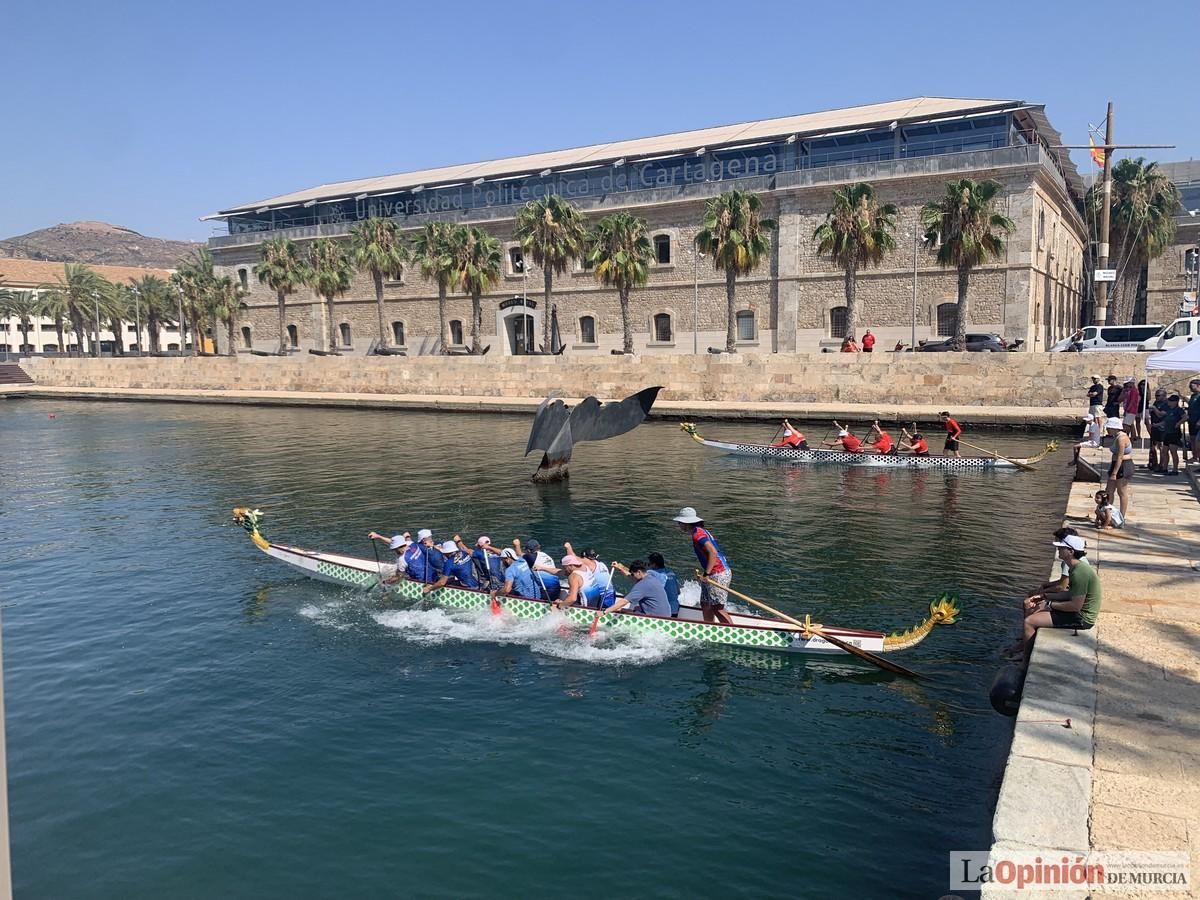 Las mejores imágenes de la IV Regata de la Liga de Barco Dragón