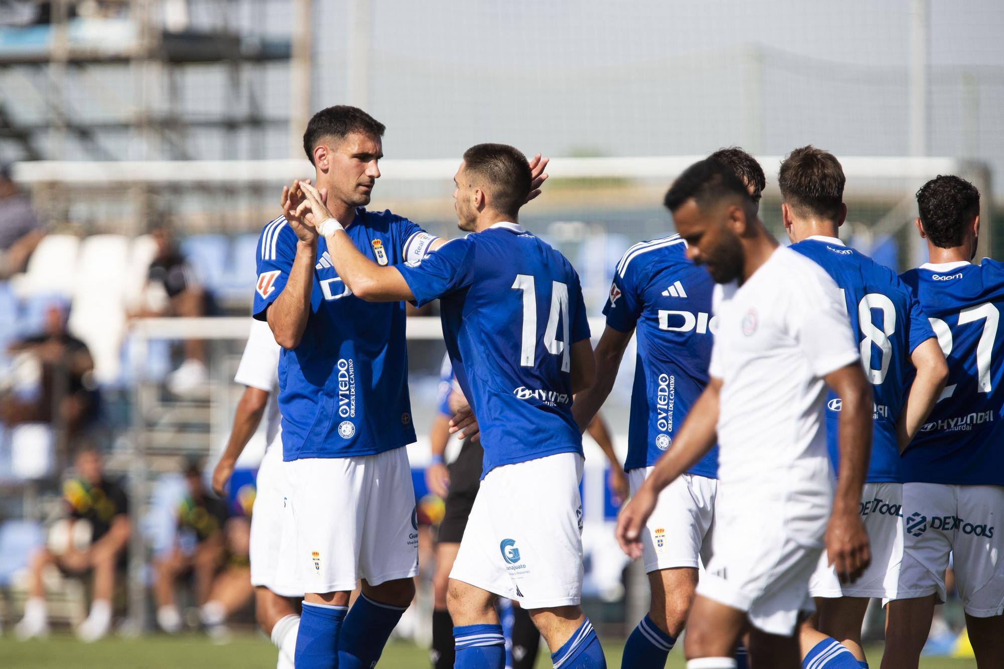 EN IMÁGENES: la victoria del Real Oviedo contra el Al-Ettifaq (3-2)