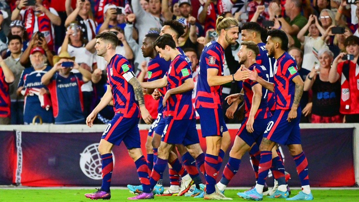 Christian Pulisic celebra un gol ante Panamá