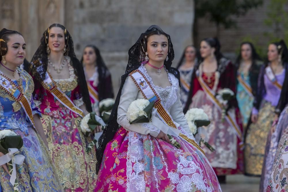 Primer día de Ofrenda de Fallas