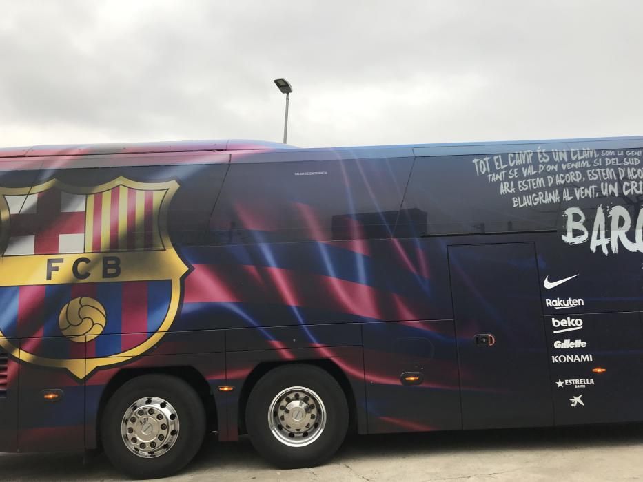 El Barça arriba a Girona