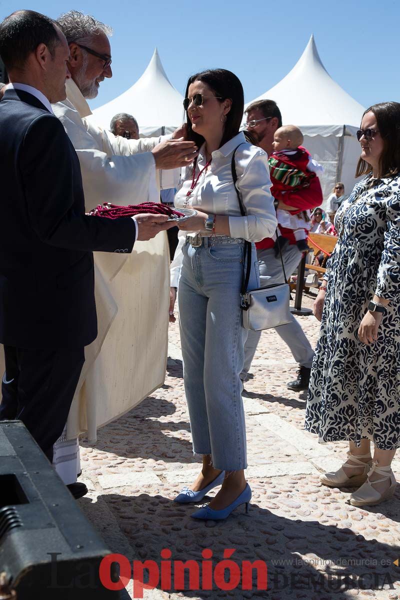 Imposición de nuevos hermanos cofrades de la Vera Cruz de Caravaca