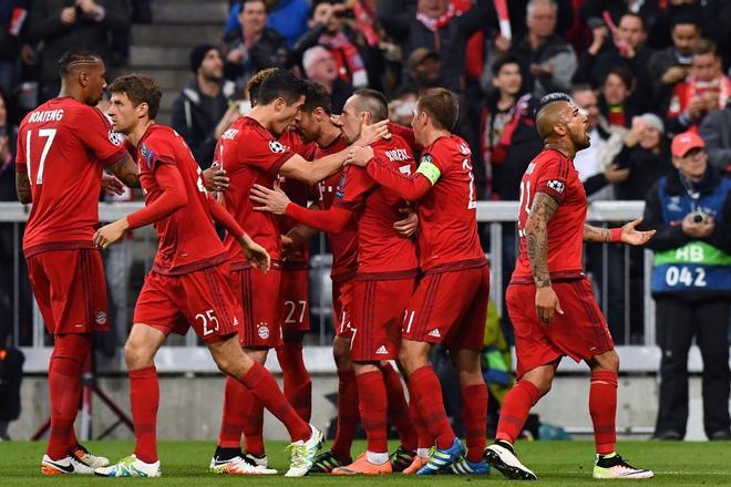 Las imágenes del Bayern Munich, 2 - Atlético de Madrid, 1