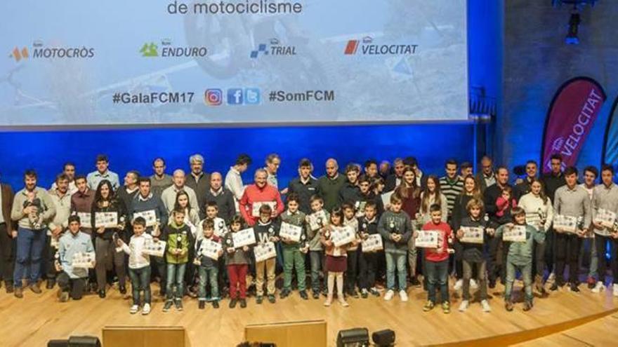 Reeixida gala de premis de la Federació Catalana de Motociclisme