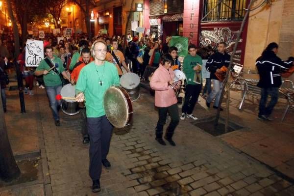 Fotogalería: Protesta contra la repercusión de la reforma educativa