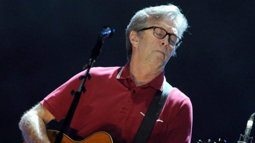 Eric Clapton durante una actuación en 2013.