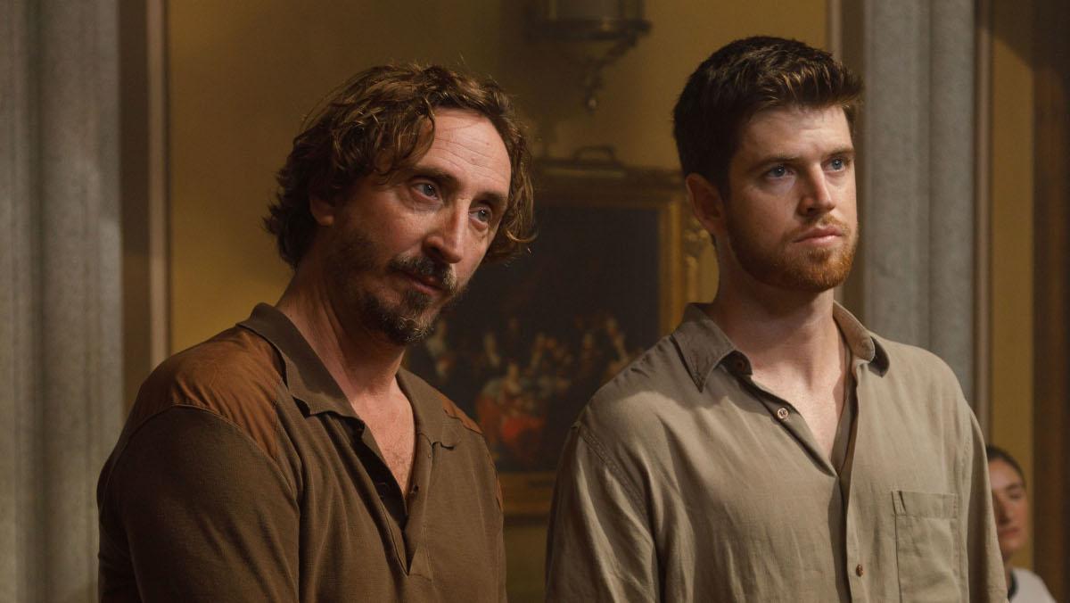 Ivan Massagué y Miguel Bernardeau, en 'Terra Alta'.