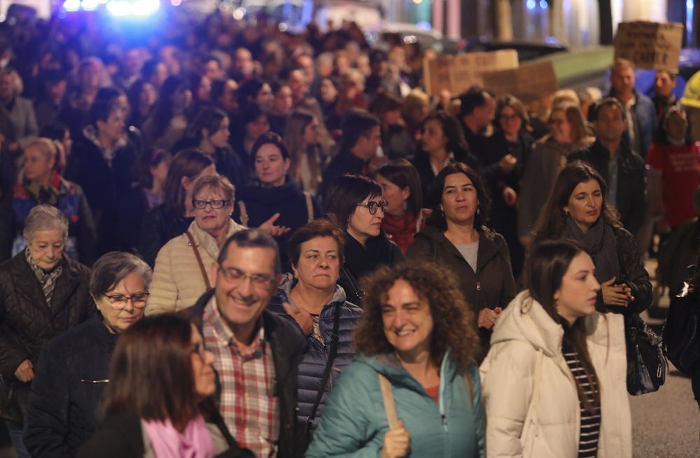 Sagunt grita contra la violencia machista el 25N