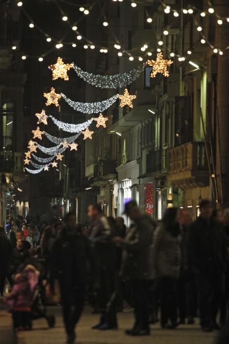 Encesa dels llums de Nadal a Girona