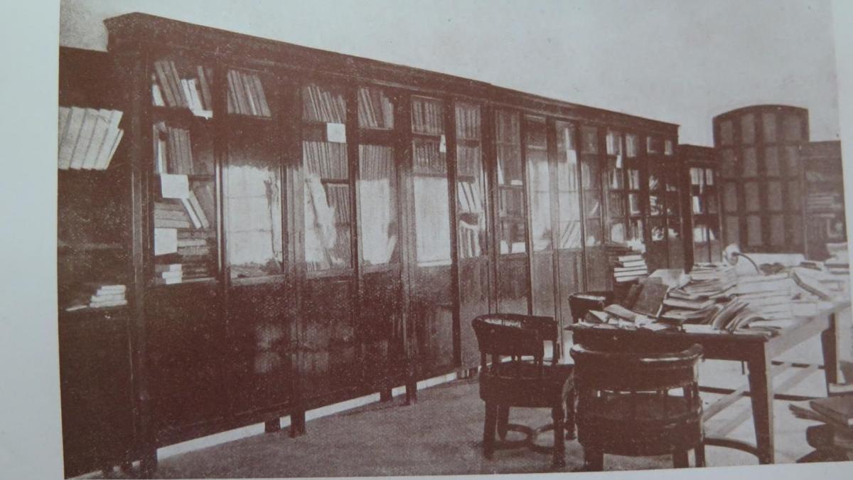 1929, los primeros años de la biblioteca universitaria