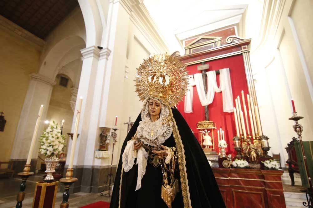 La Virgen de la Soledad ya está en la parroquia de Guadalupe