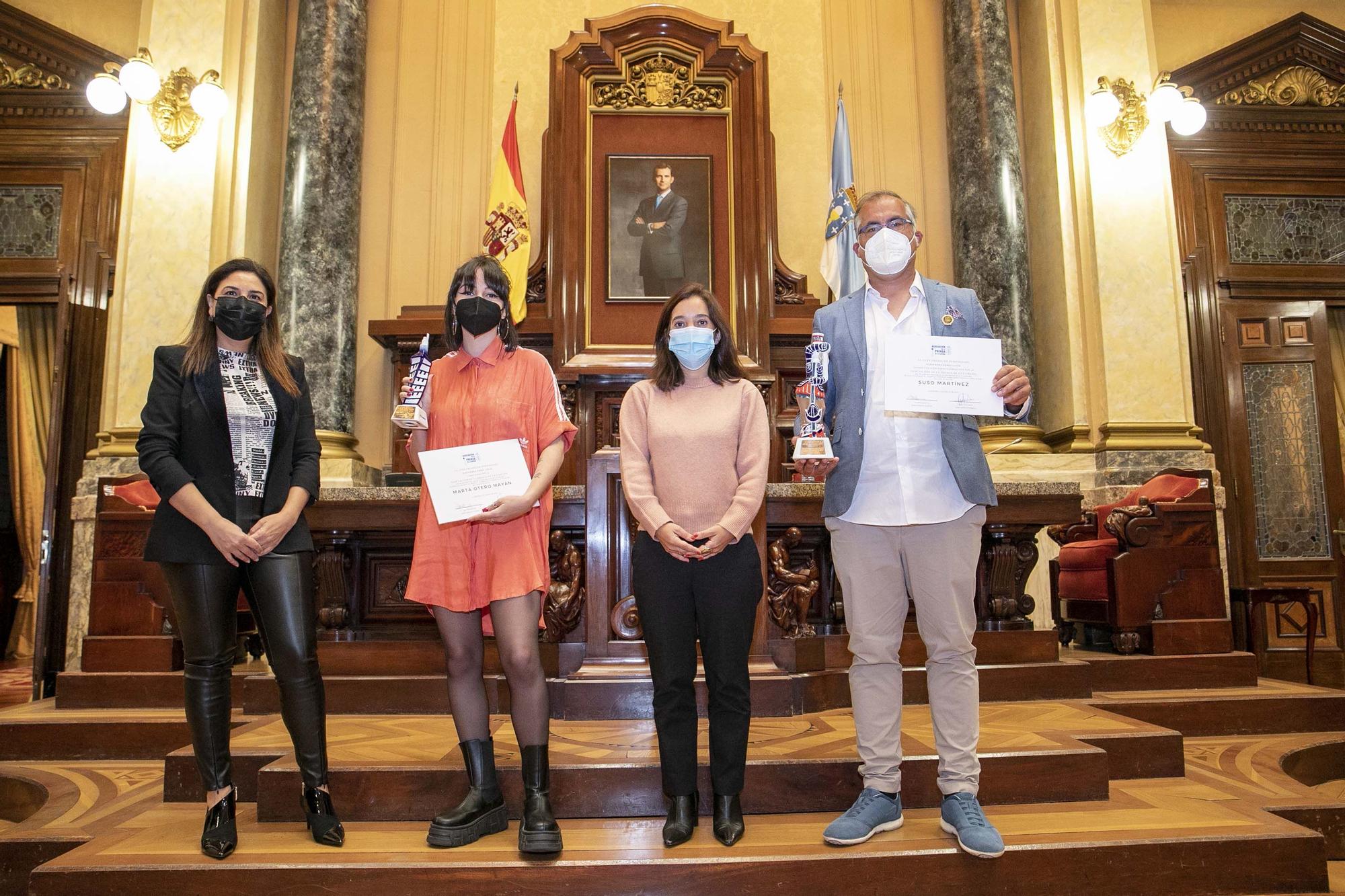 Los ganadores del Premio Pérez Lugín reciben sus galardones