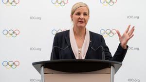 Kirsty Coventry, candidata a la presidencia del COI.