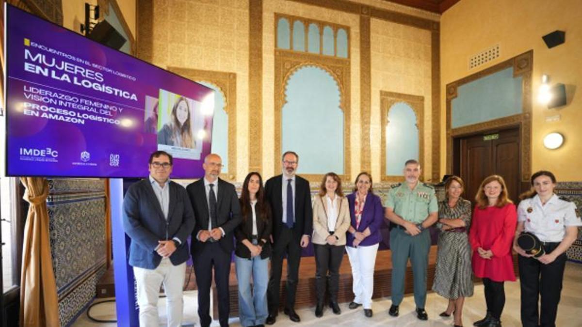 Autoridades durante la inauguración de las jornadas en la Sala Mudéjar.