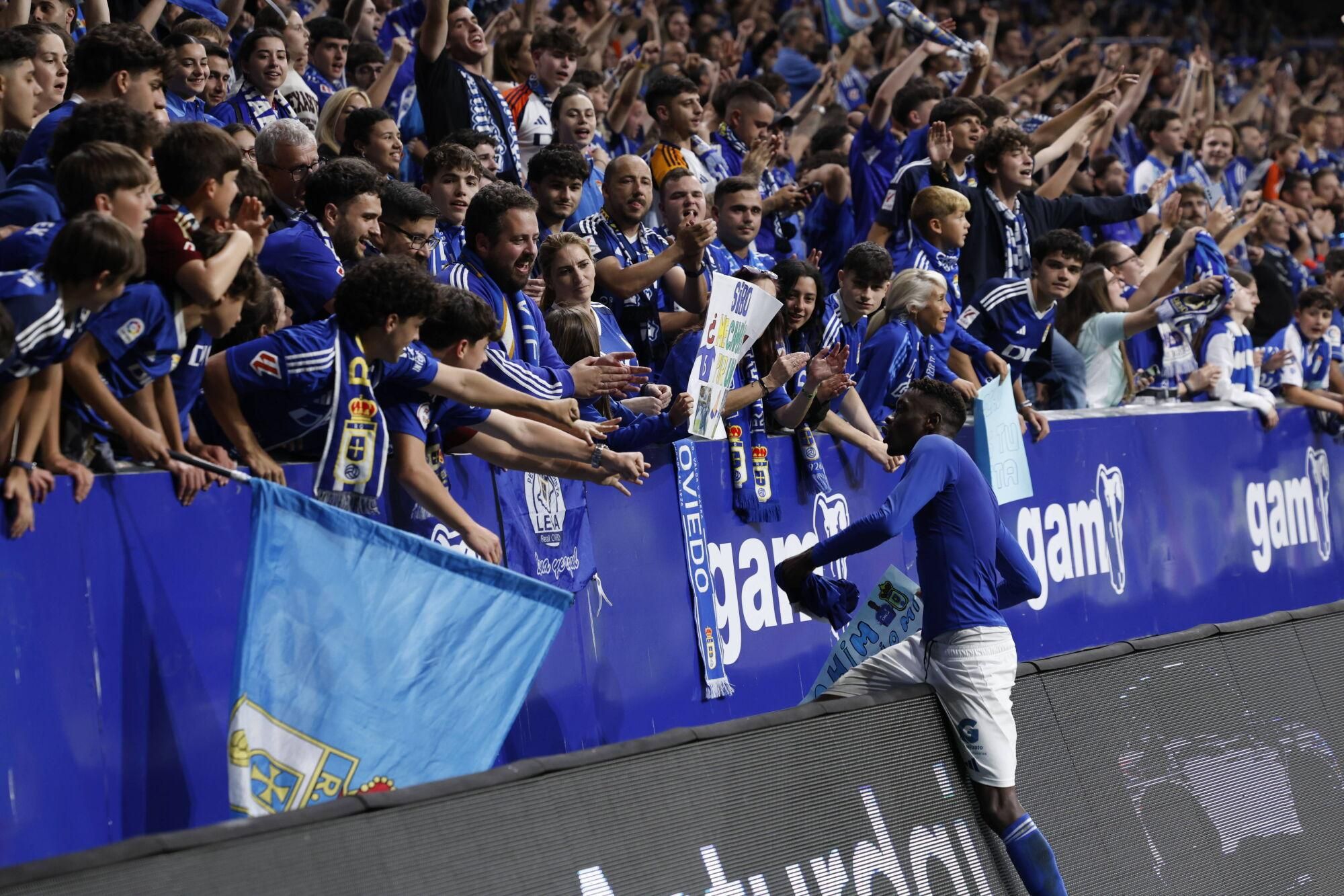 Oviedo. Partido Real Oviedo - Almería.