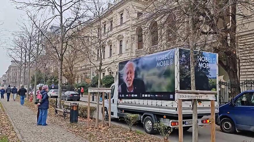 'NobelMobil 2025' acerca a Budapest la reciente novela de László Krasznahorkai