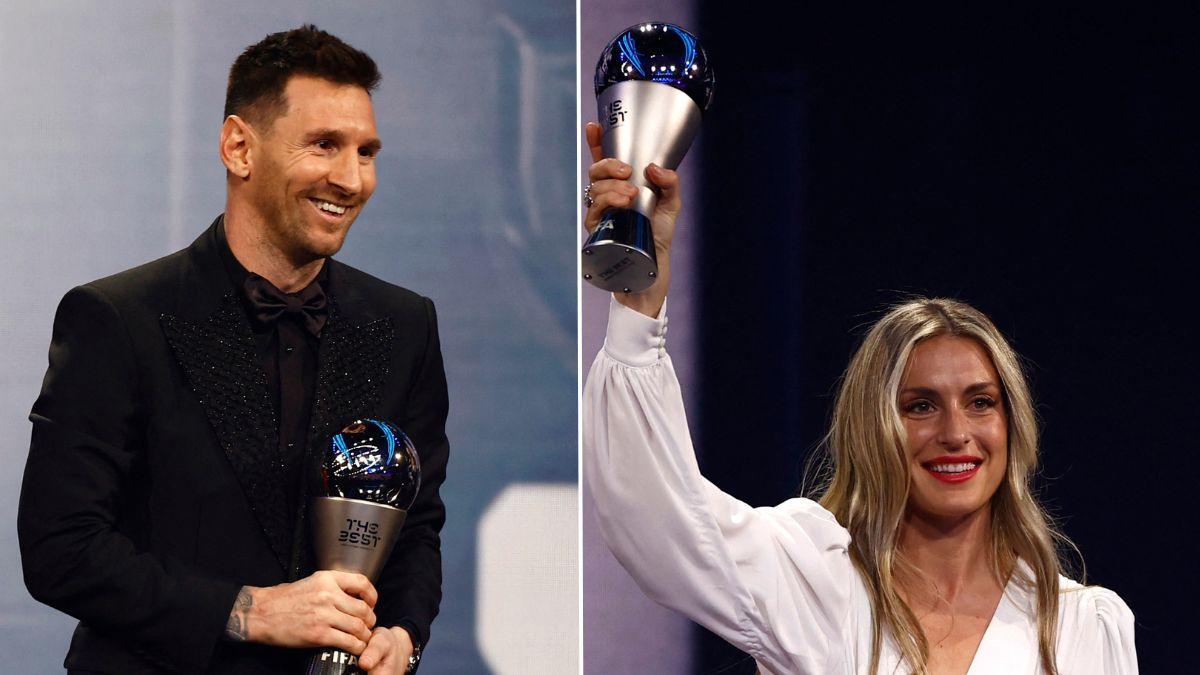 Leo Messi y Alexia Putellas.