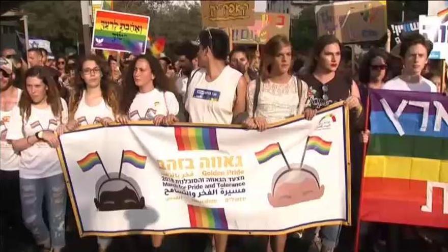 Jerusalén celebra su marcha del Orgullo Gay