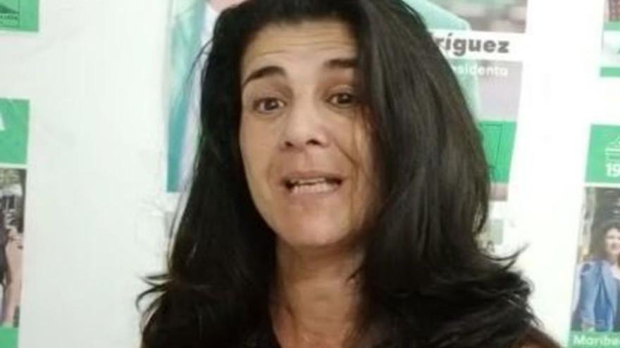 La candidata por Málaga, Carmen Máximo.