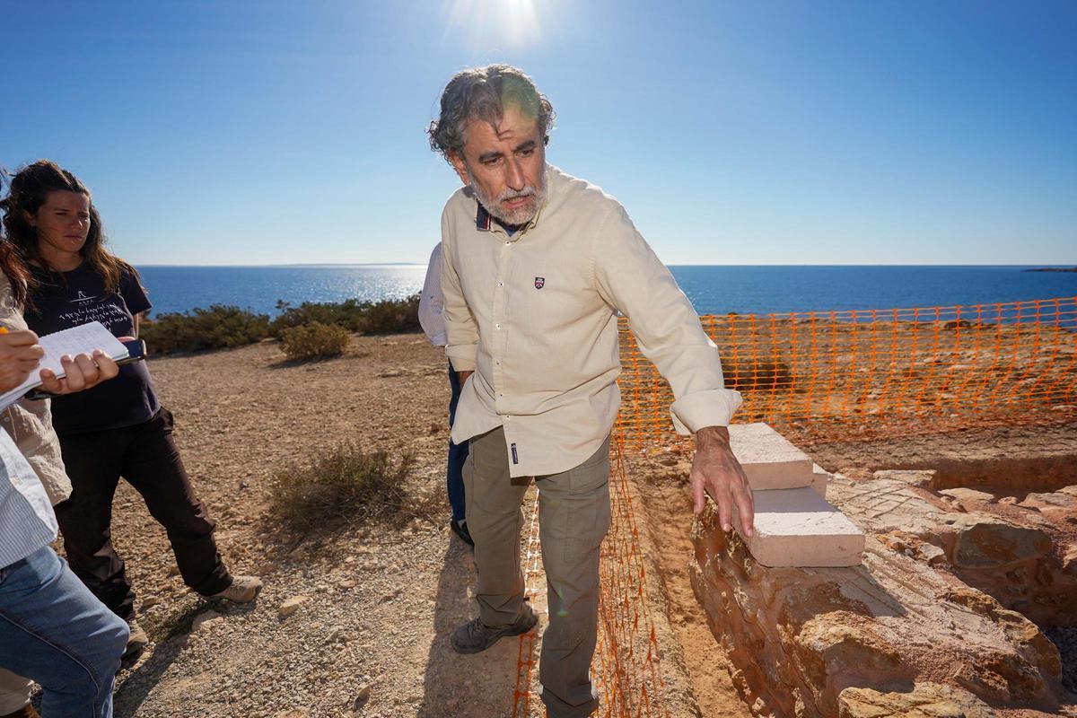 Las obras de museización de sa Caleta, en imágenes Las obras de museización de sa Caleta, en imágenes