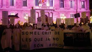 BCN viu per primera vegada la dissensió del feminisme