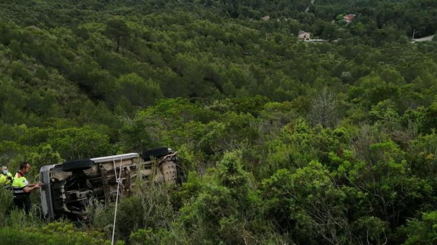 Troben el cos d&#039;un home de 68 anys que es va precipitar al fons d&#039;un barranc